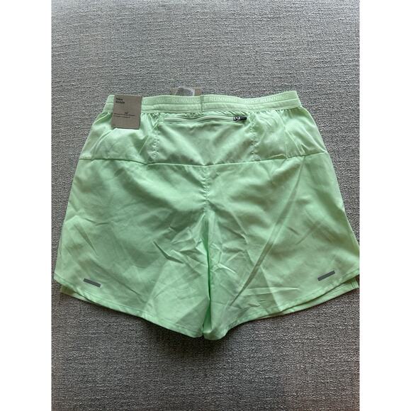 Nike Stride Dri-FIT 5" 2-in-1 Running Shorts Men's Small Green NEW - Picture 5 of 8